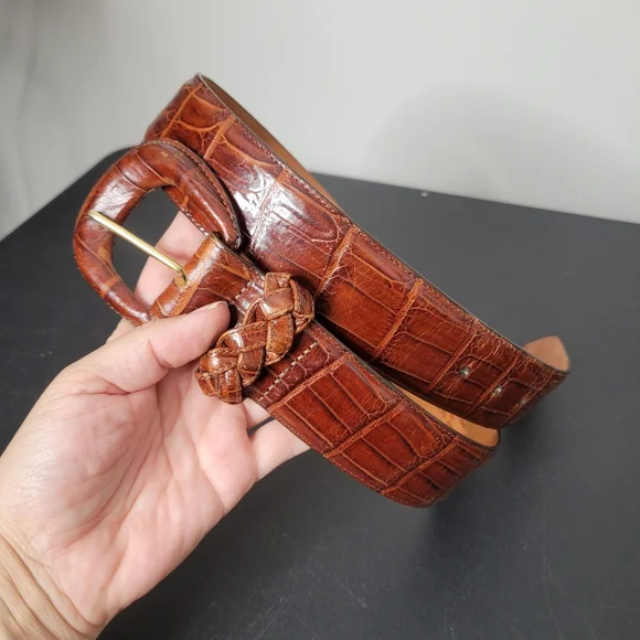 Brighton | Accessories | Brighton Brown Leather Belt With  display picture 3